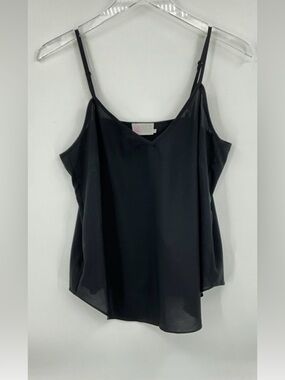 Alice & Trixie Black Silk Camisole